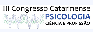 III Congresso Catarinense Psicologia: Cincia e Profisso
